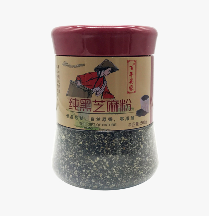 熟黑芝麻粉/200g