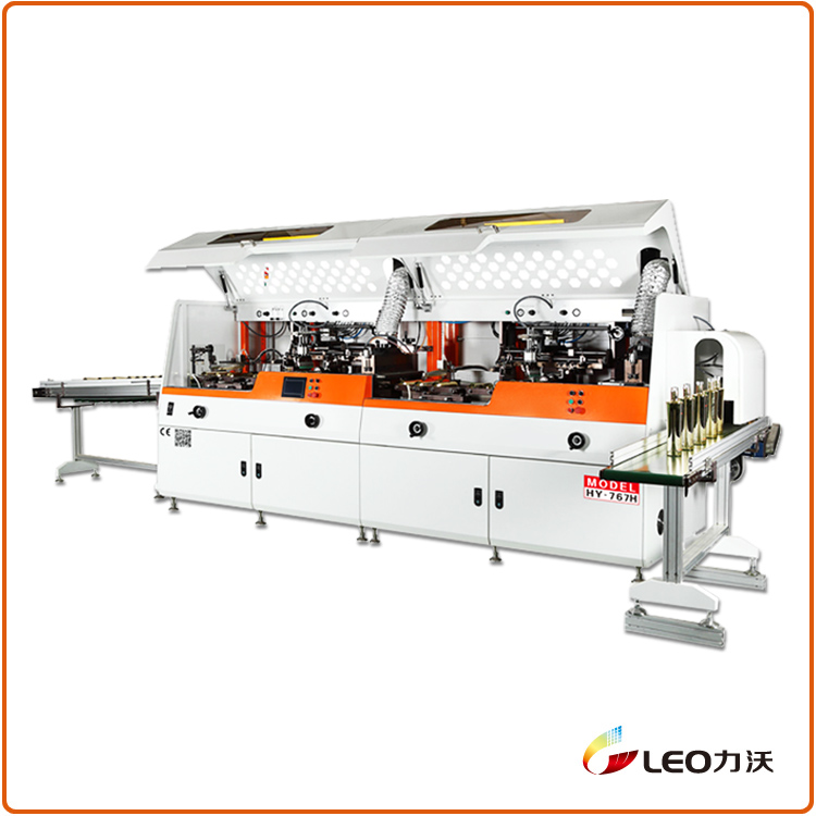 LWS-120A2R高速全自动丝印及固化生产线