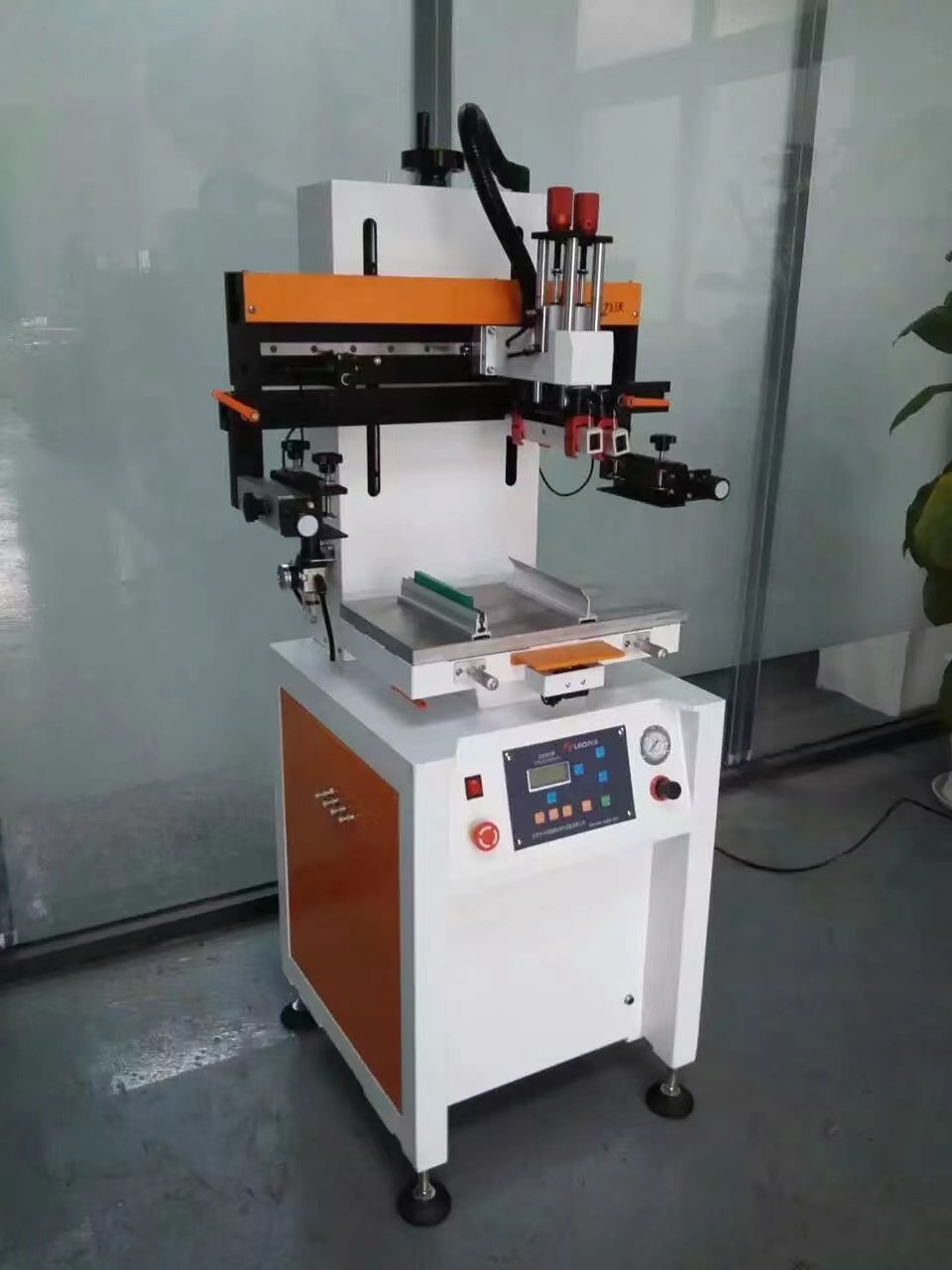 LWS-2030MB小型立式平面丝印机