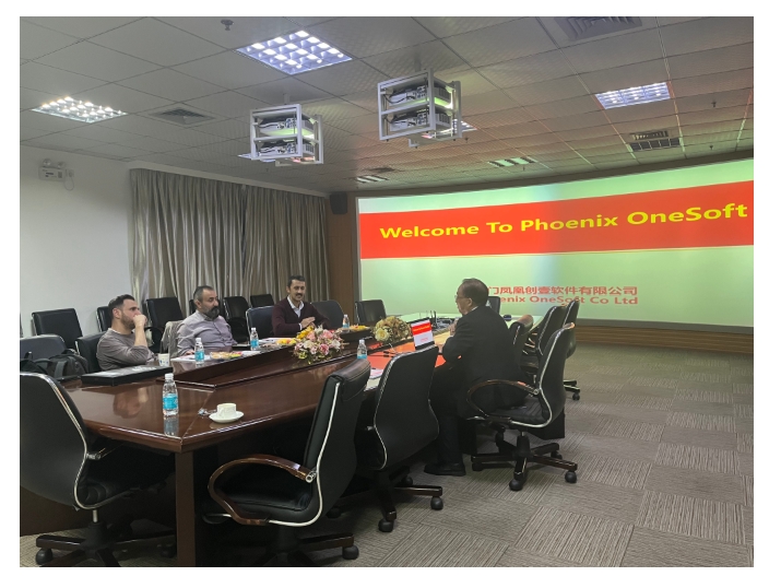 土耳其考察团到凤凰创壹参观考察交流