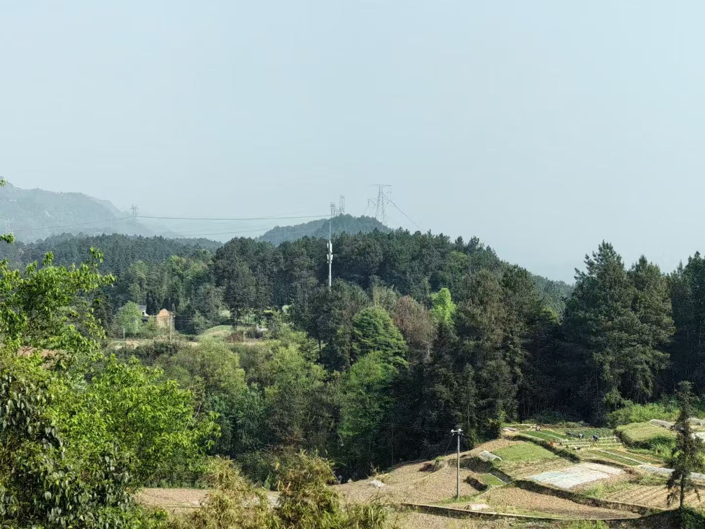 中国天眼风水实战应用非遗传承人高浦洪，2025年4月10日应邀在重庆市江津区学习考察实战风水。