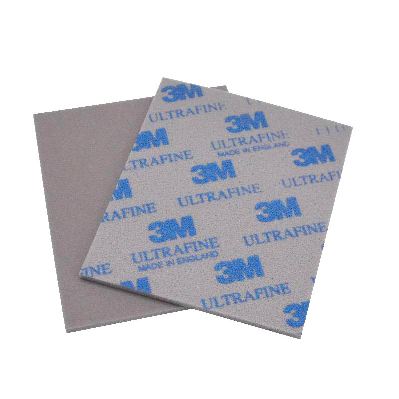 3m海绵砂纸 2600研磨抛光沙块2601-2604泡棉模型塑料打磨