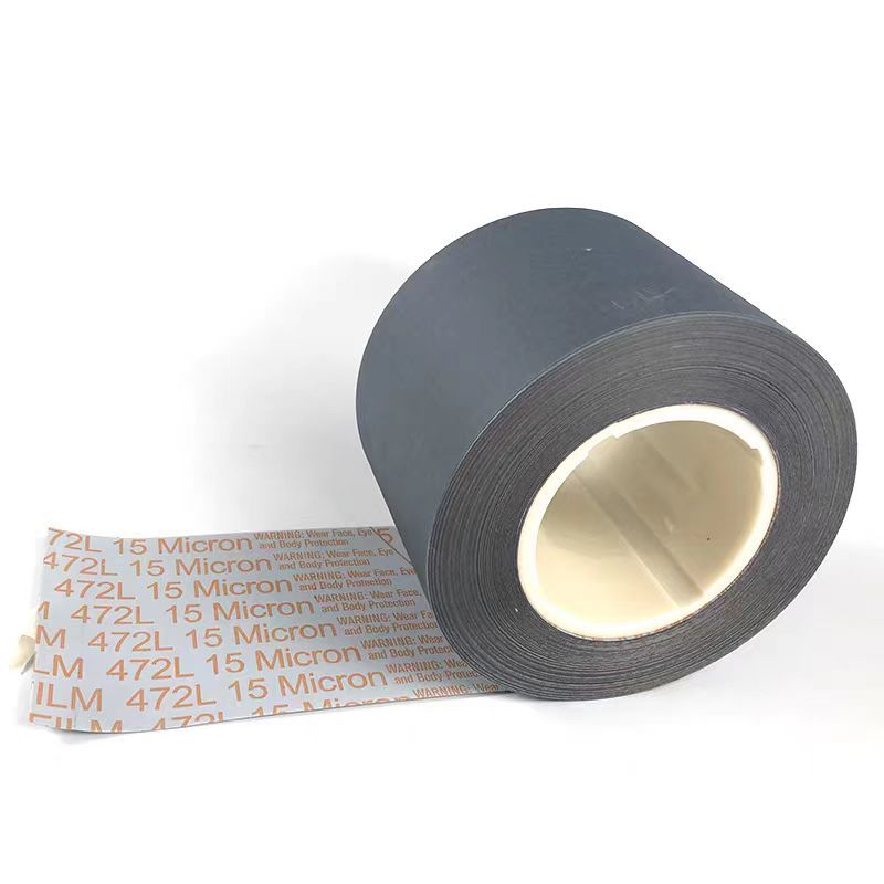 3M472L砂带卷8IN*150FT*3IN精密研磨卷抛光带钢材镜面打磨金属汽车列车轴类零件