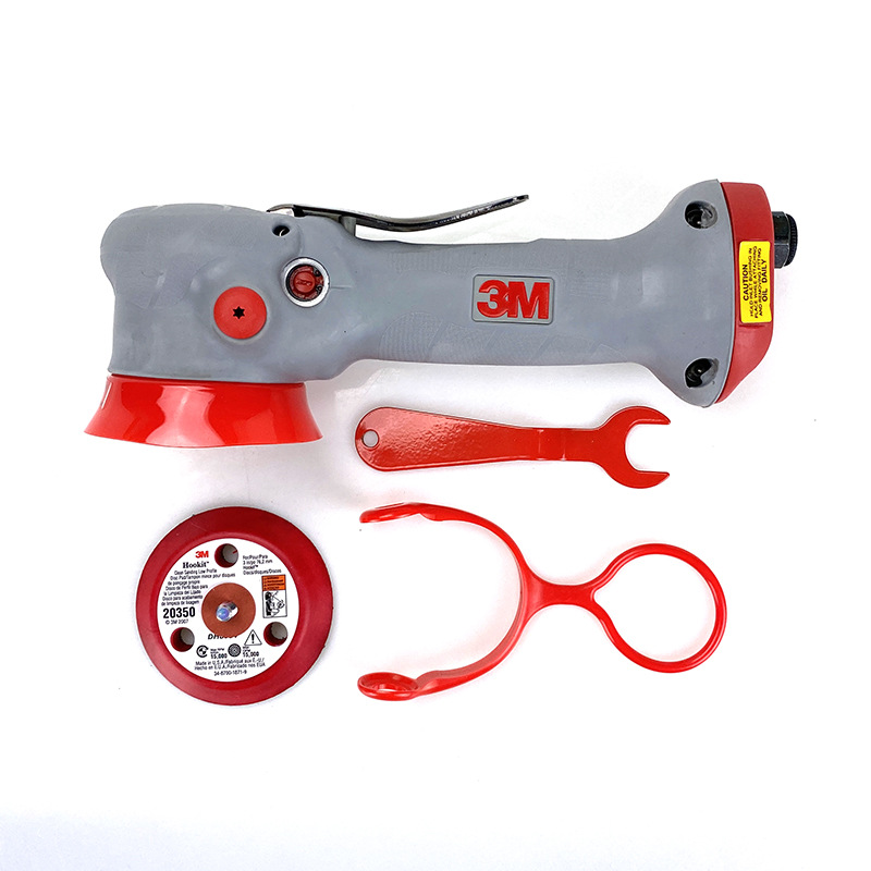 3m28333 正品3寸打磨机 扶手气动抛光机 汽车漆面家具气动抛光机