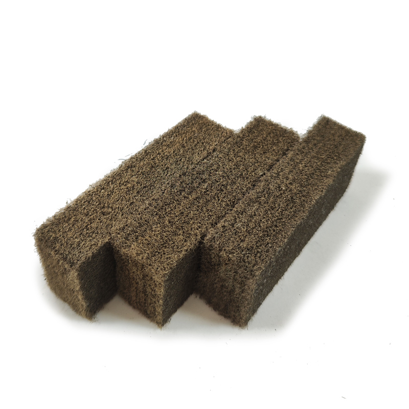 3M 100*40*20工业百洁布研磨抛光块 耐油防堵塞不锈钢去毛刺长条磨块