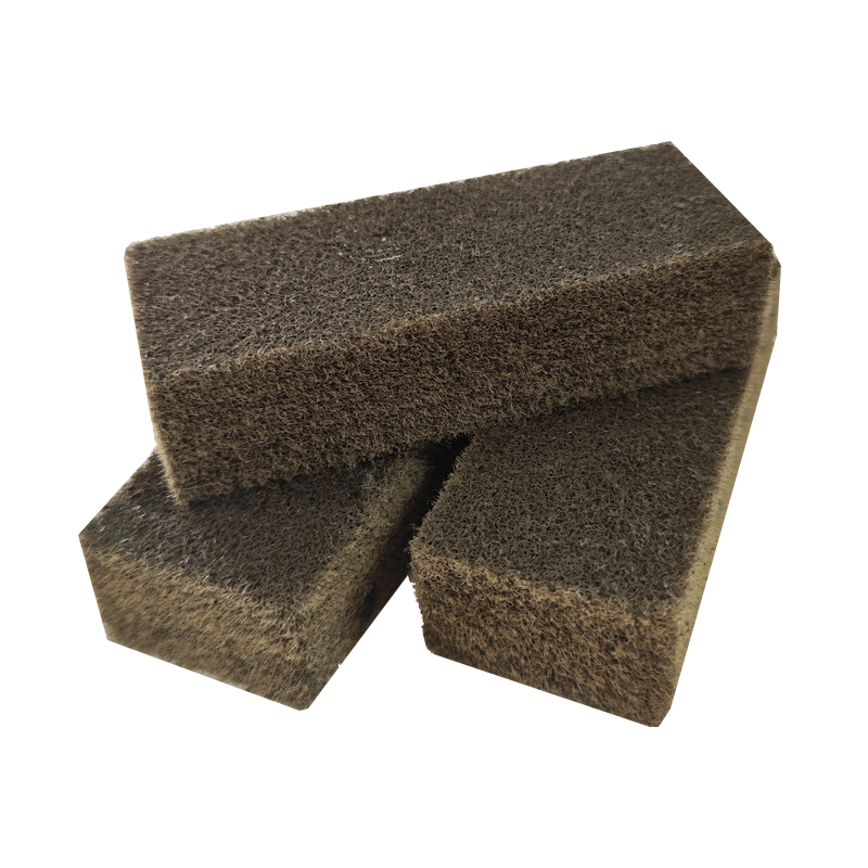 3M 100*40*20工业百洁布研磨抛光块 耐油防堵塞不锈钢去毛刺长条磨块