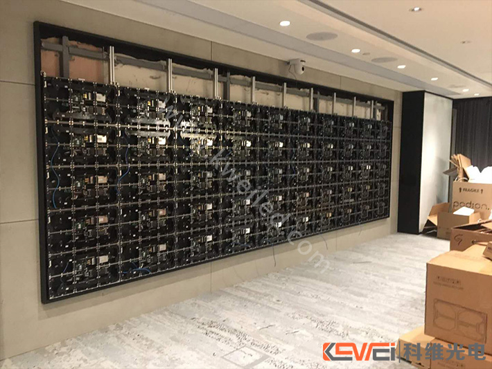 P1.25全彩小间距LED显示屏安装图