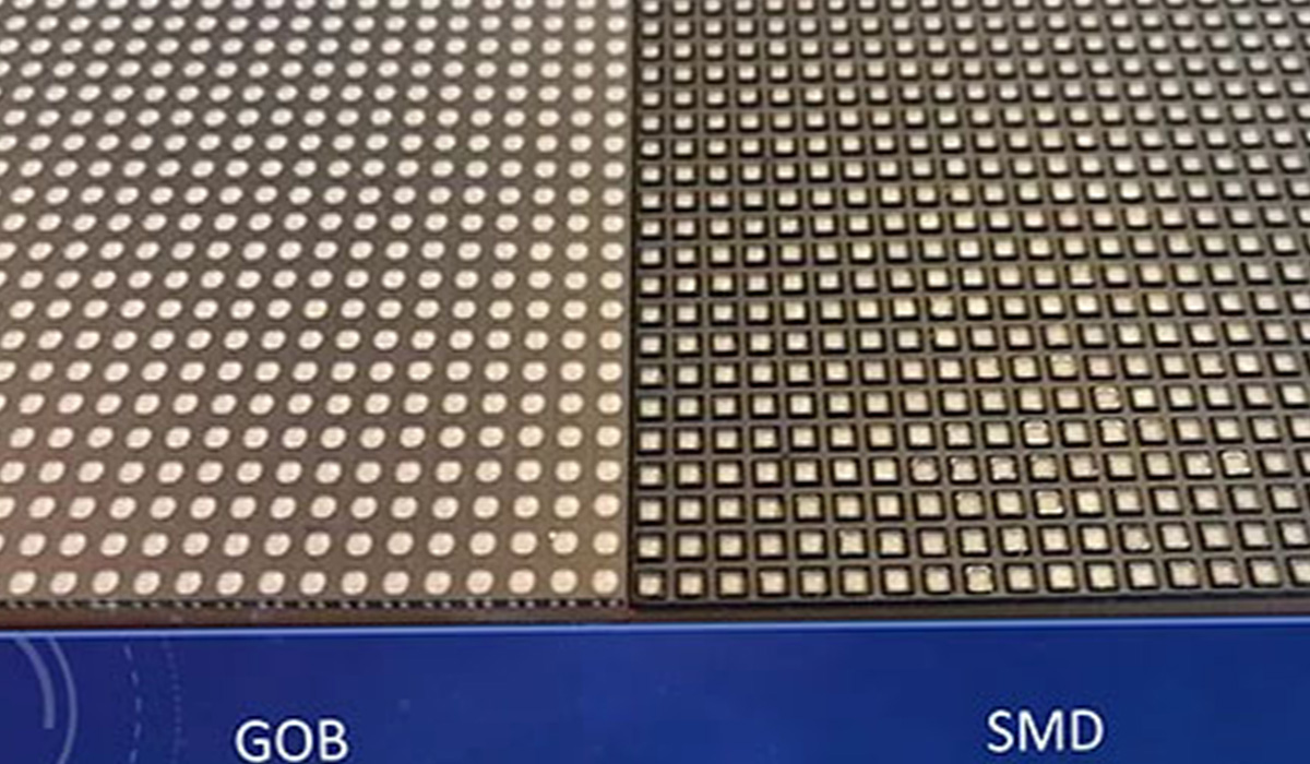 GOB显示屏和SMD显示屏模组对比