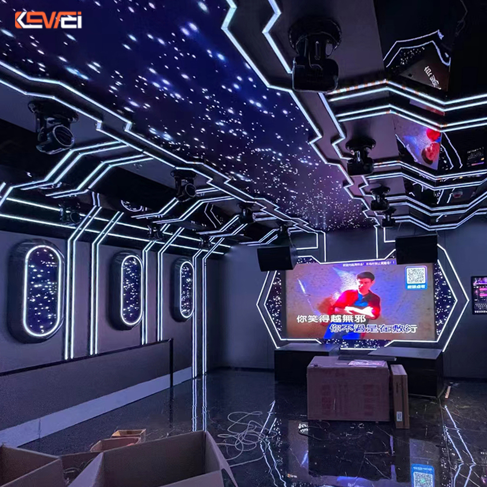 酒吧全彩LED显示屏效果图