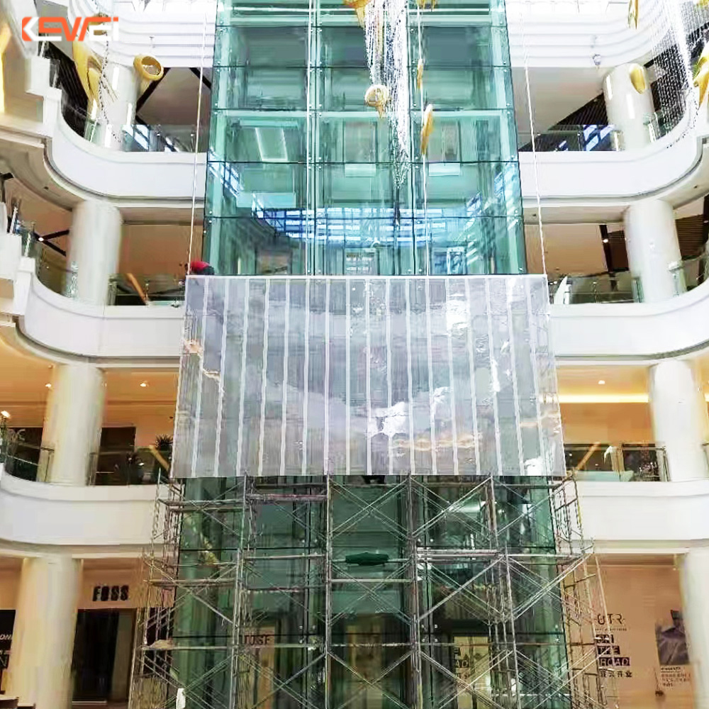 商场P3.91透明屏完成图