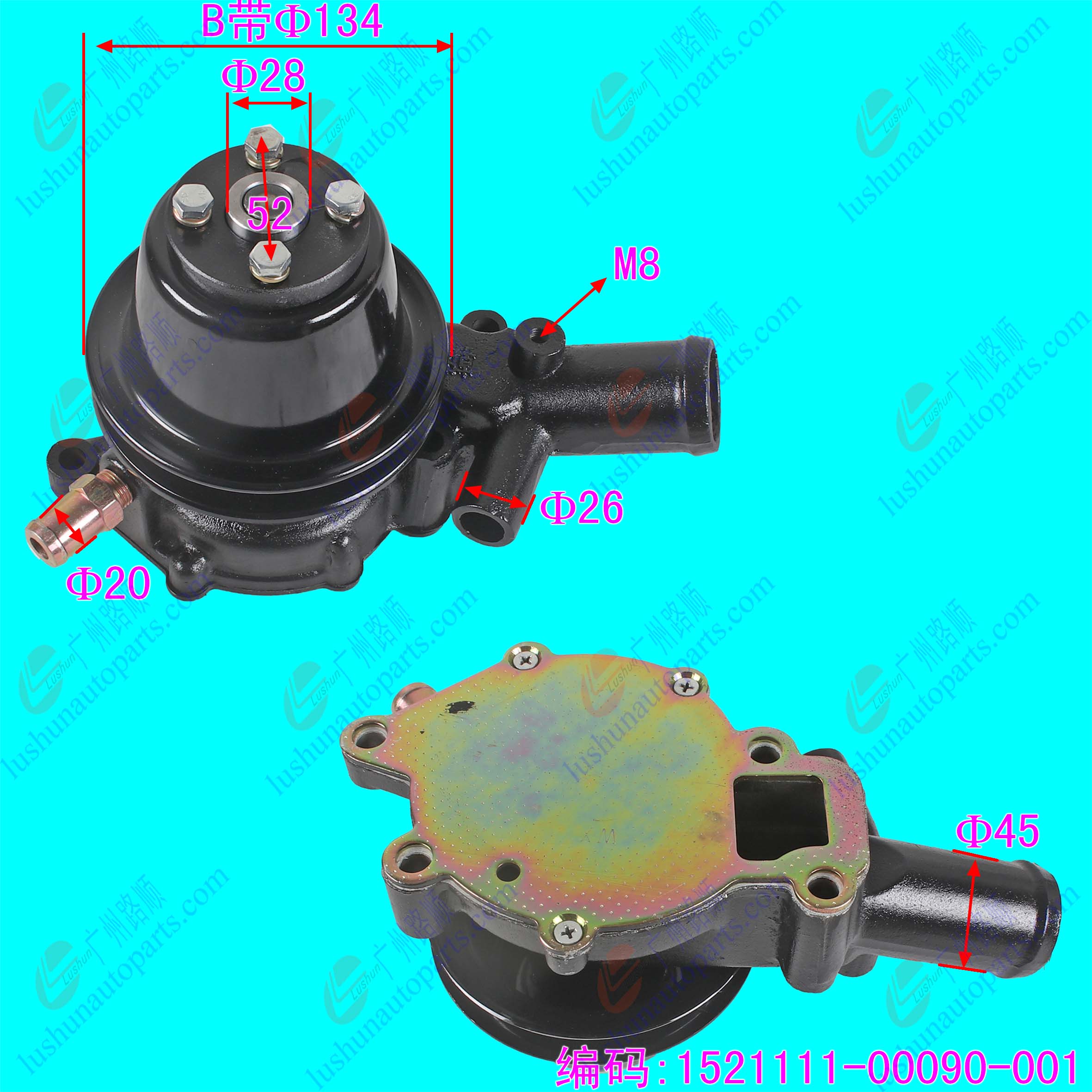 CY4102BZ/CY4100Q 水泵总成