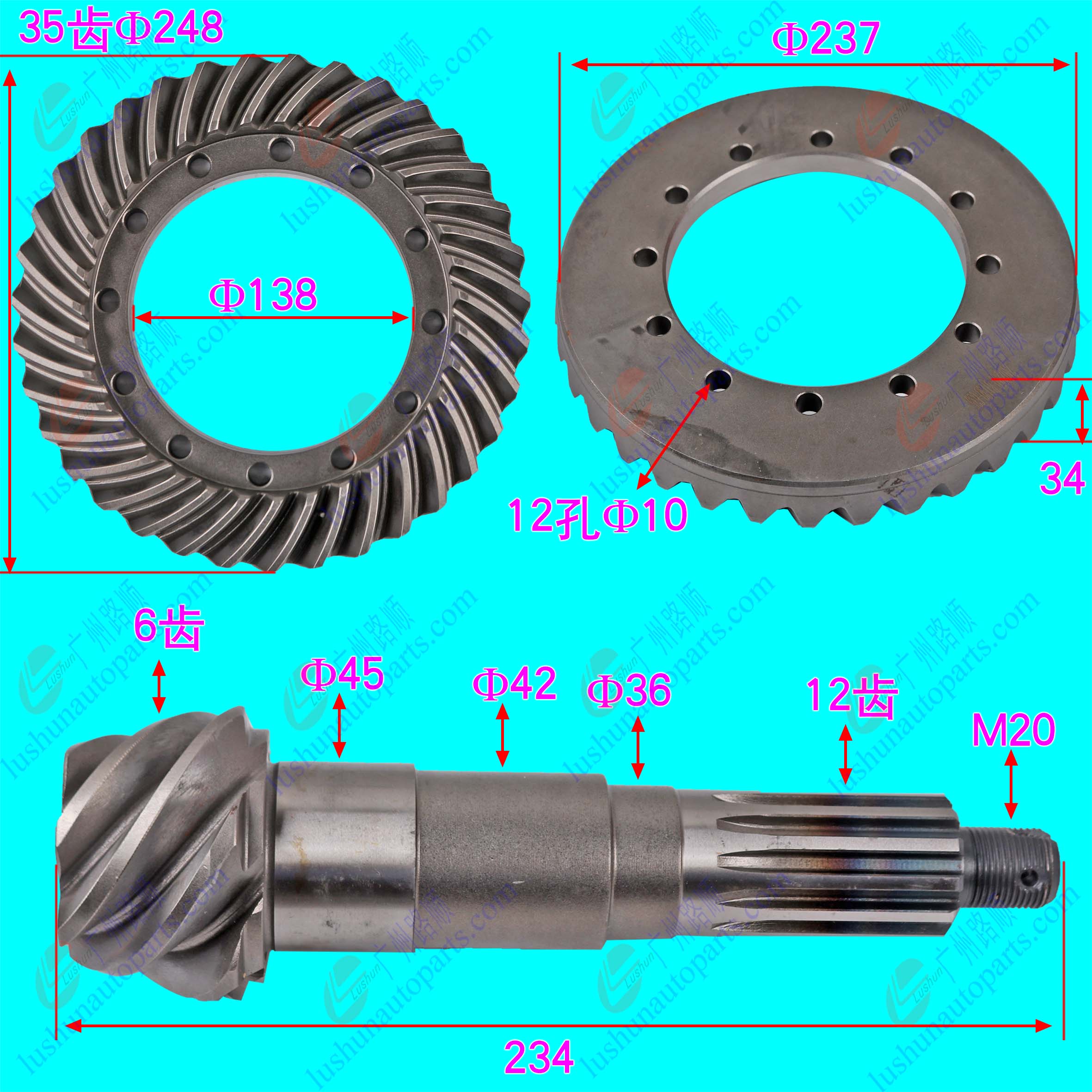 HF1020/BJ130 盆角齿
