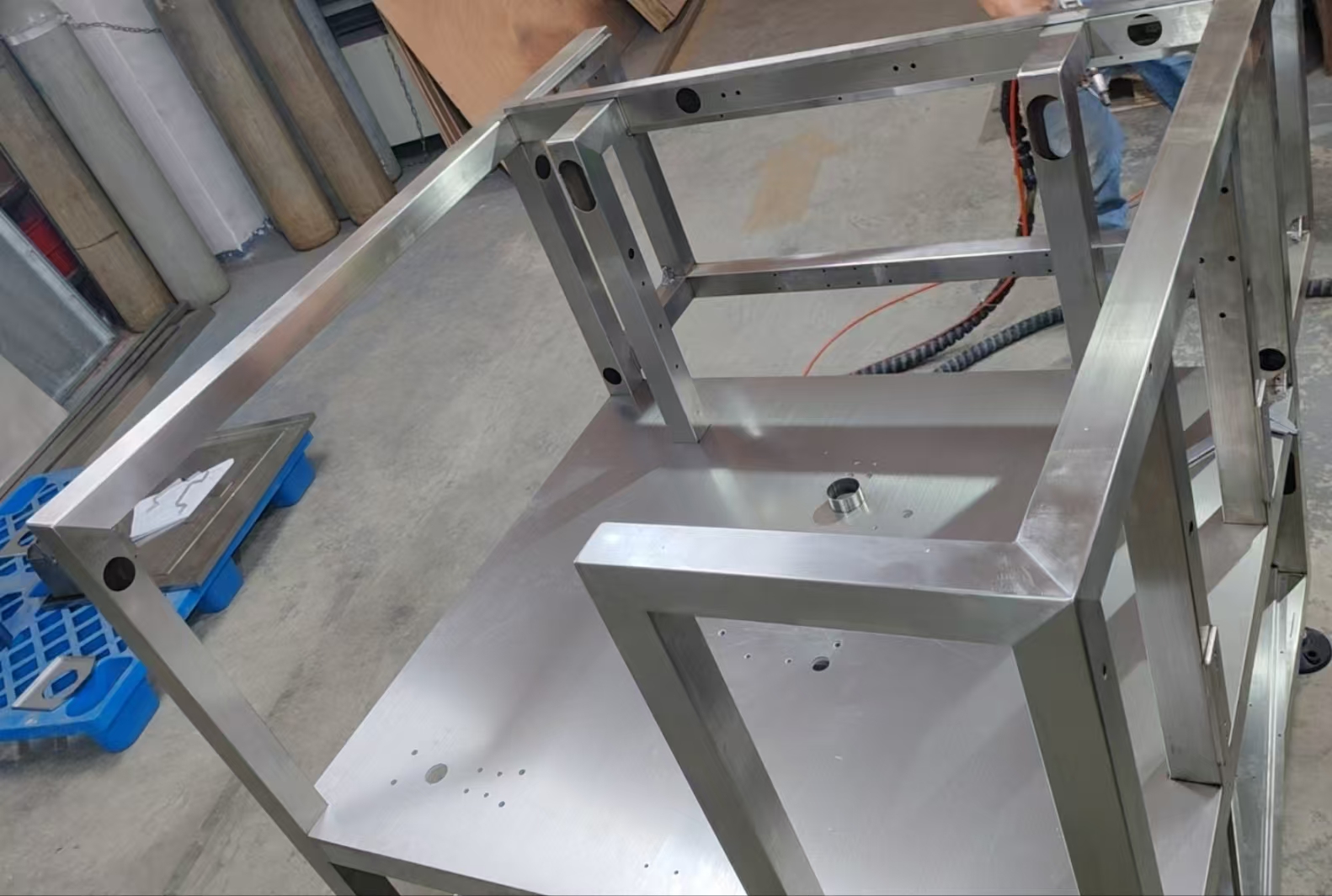 不銹鋼管設備機架