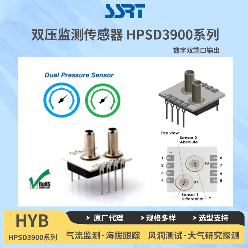 HPSD3900系列差压绝压双测量传感器