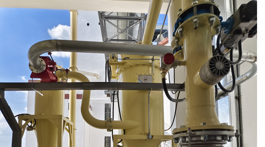 The vacuum cleaning system project of Anhui Grain Reserve Depot has completed acceptance. in progress...