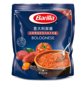 Barilla 百味来 经典博洛尼亚风味牛肉酱 意大利面酱 250克