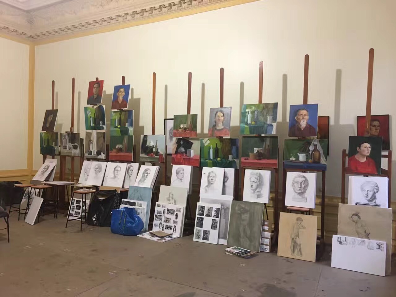 列宾美院画展