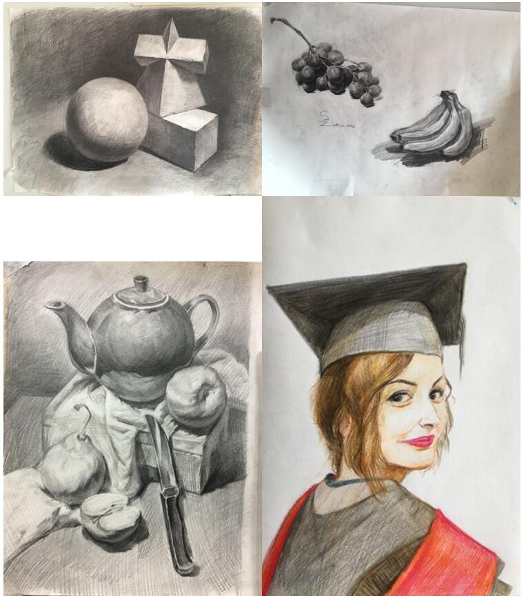 列宾美院预科生作品