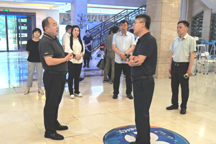 大谷快讯 | 省人社厅领导调研组莅临大谷生活服务集团考察调研！