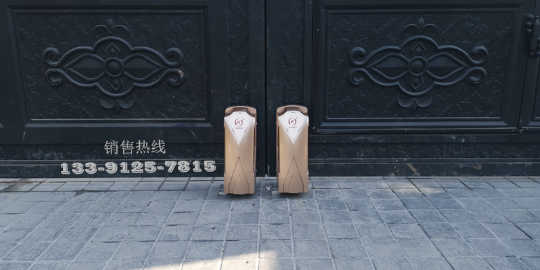 佘山东紫园玲珑华府-铸铝门及车牌识别系统