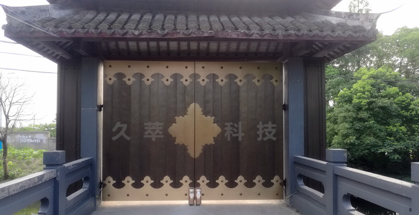 铜艺大门