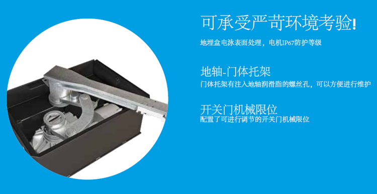 意大利CAME重型地埋式开门机FrogPlus