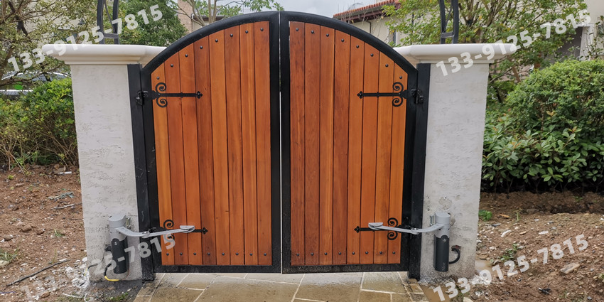 湖州凤凰山-意大利Nice人行通道曲臂开门机Walky