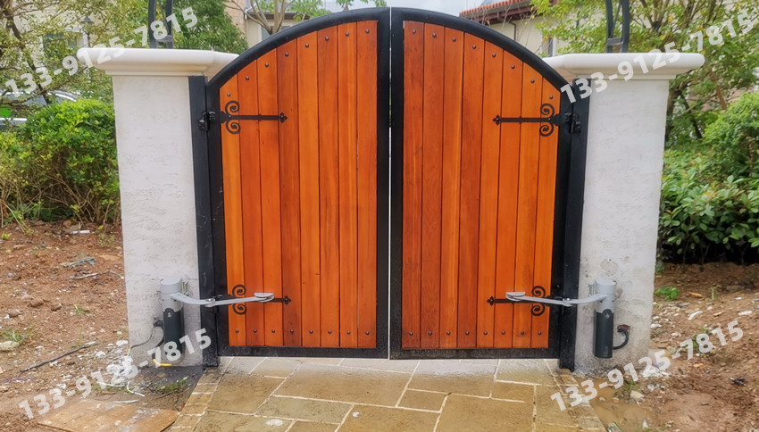 湖州凤凰山-意大利Nice人行通道曲臂开门机Walky