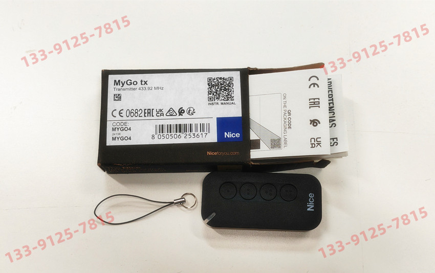意大利耐氏Nice新款遥控器介绍-MYGO4 意大利耐氏Nice新款遥控器介绍-MYGO4