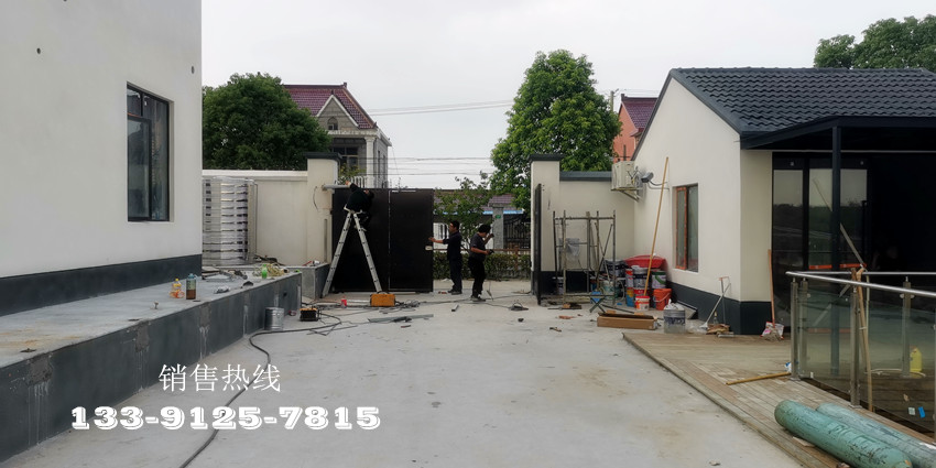 崇明易缘居民居-意大利Nice开门机及STUSUN车牌识别系统