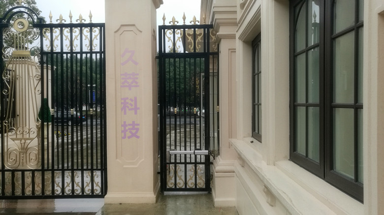昆山金大元御珑宫廷-意大利FAAC人行通道专用液压开门机422PED