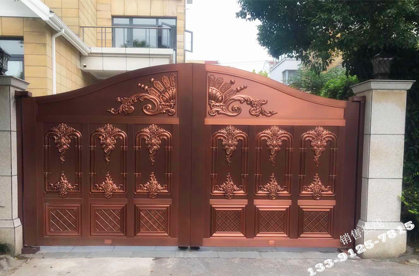 铜艺大门