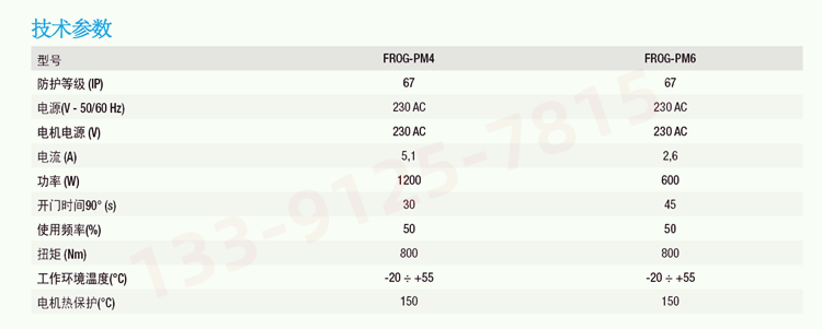 意大利CAME重型地埋式开门机FrogPlus
