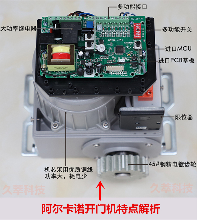 阿尔卡诺ALCANO平移门开门机ML系列产品特点