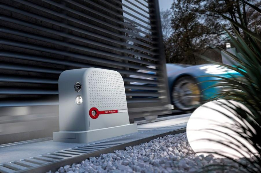 Nice新款滑动门电机Robus-让智能滑动门维保变得更简单