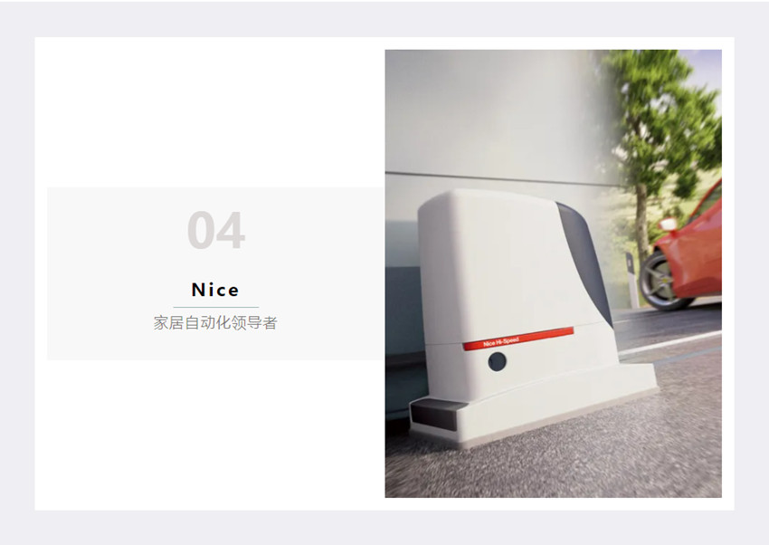 Nice高速开门机