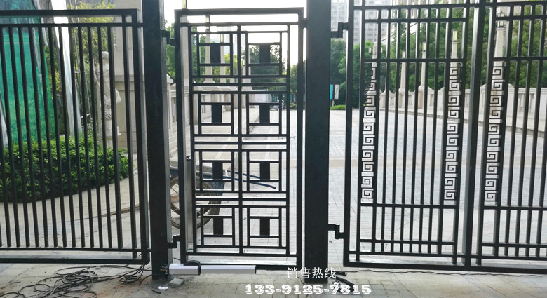 南京弘阳旭日上城-意大利FAAC人行通道专用液压开门机422PED