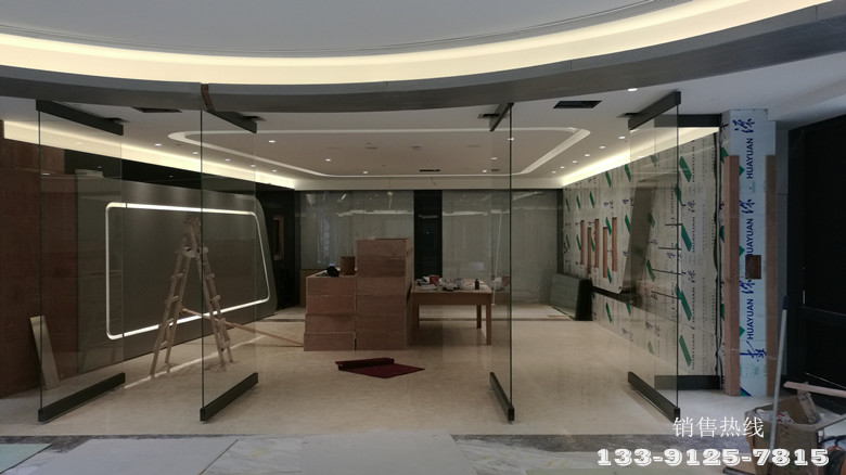 上海申龙集团展厅-意大利进口BFT地埋式开门机ELI250