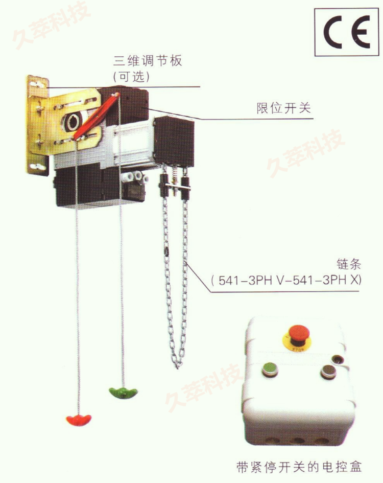 意大利法柯FAAC工业滑升门电机541-3PH