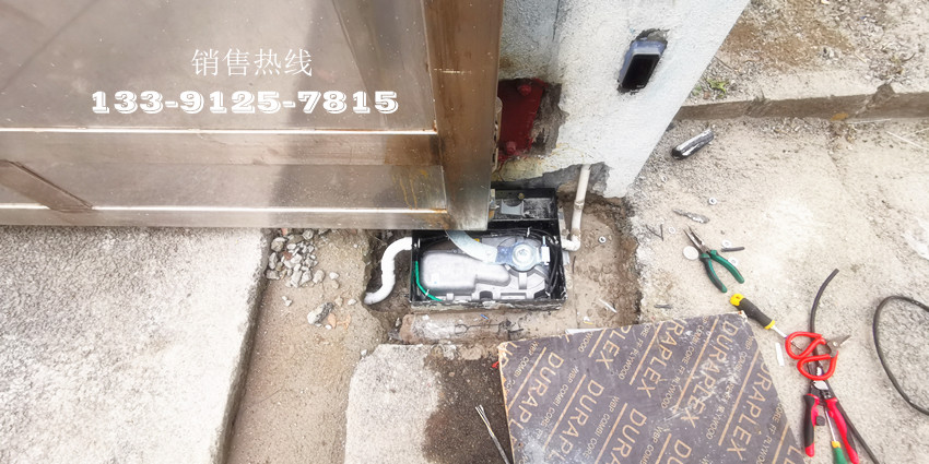 宝山城投水务-意大利Nice地埋式开门机系统