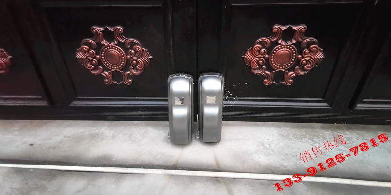 海宁私家别墅-ALCANO智能遥控轮式八字开门机PM180