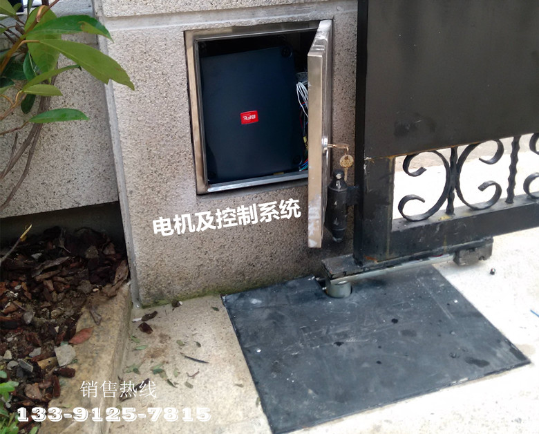 上海明苑别墅---意大利进口BFT地埋式开门机ELI250