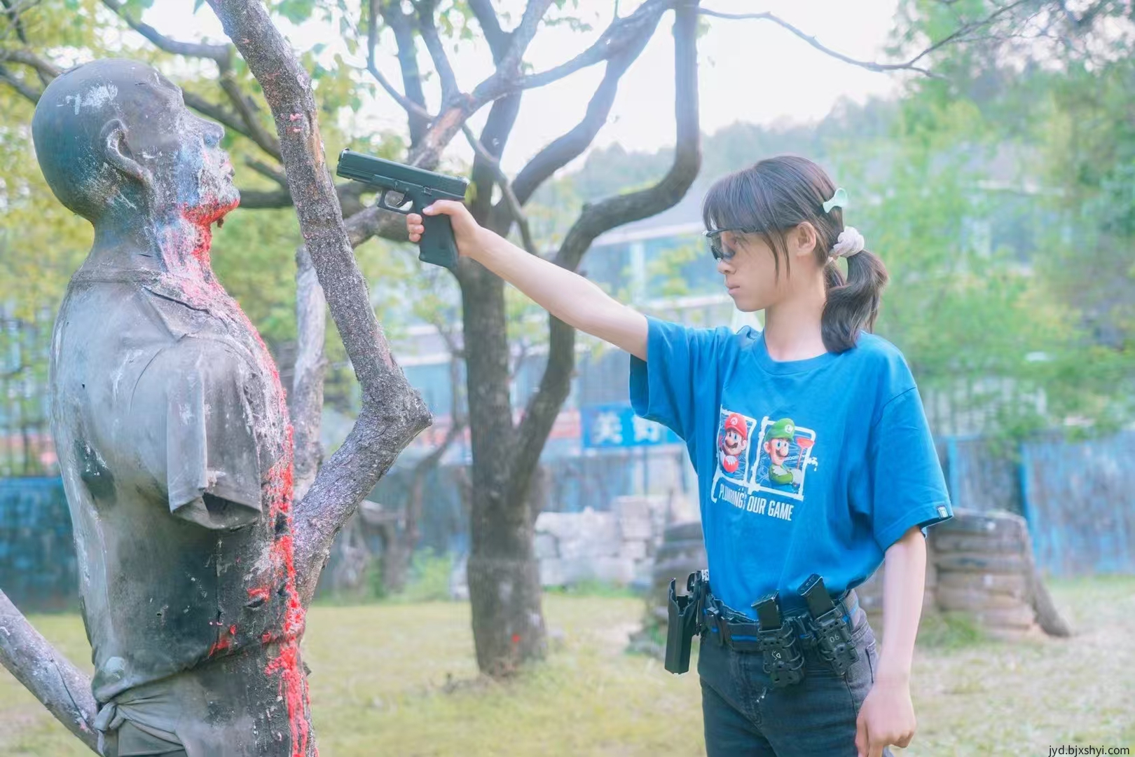 北京站王玥彤IDPA手枪气枪射击