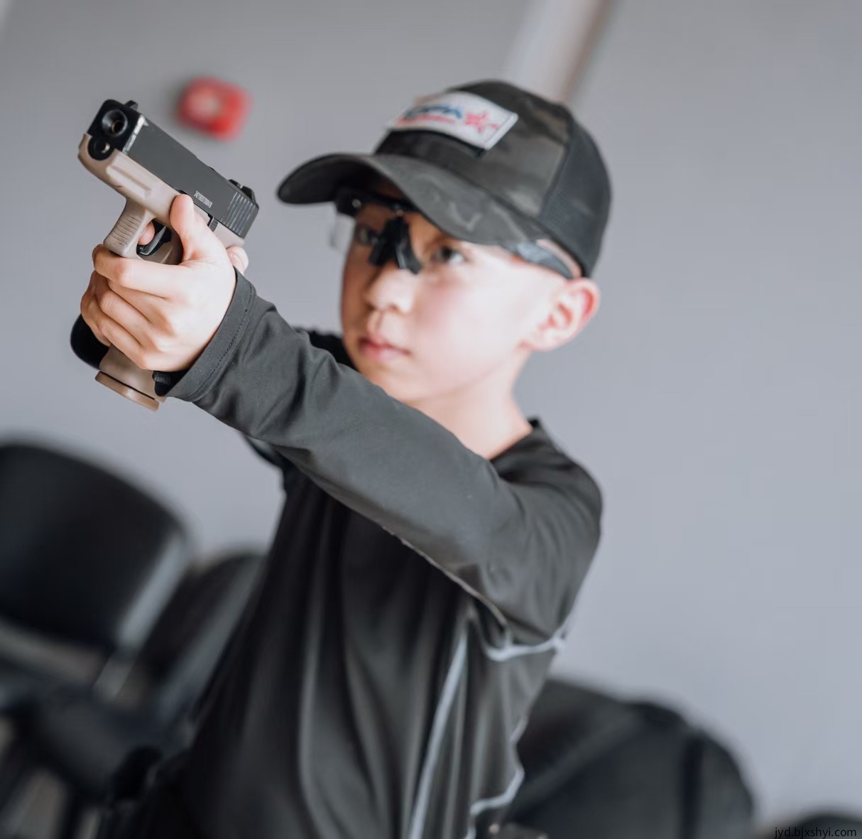 北京站王政兴IDPA手枪气枪射击