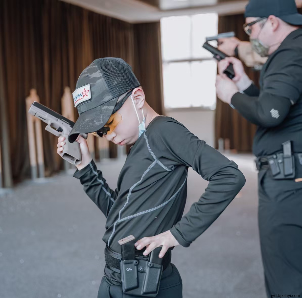 北京站王政兴IDPA手枪气枪射击训练