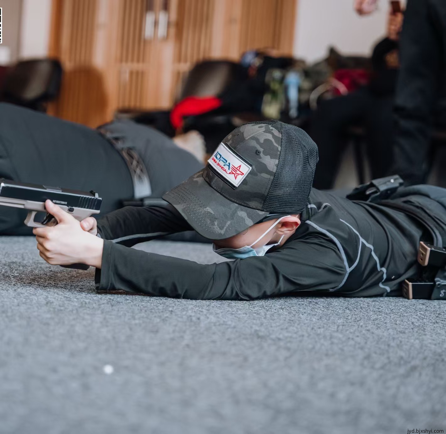 北京站王政兴IDPA手枪气枪射击训练现场