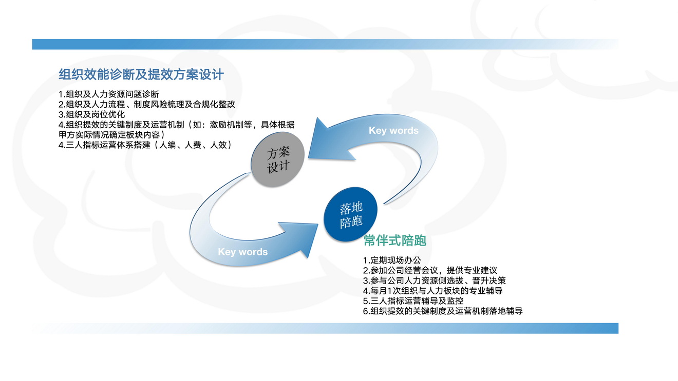 常伴式组织提效服务