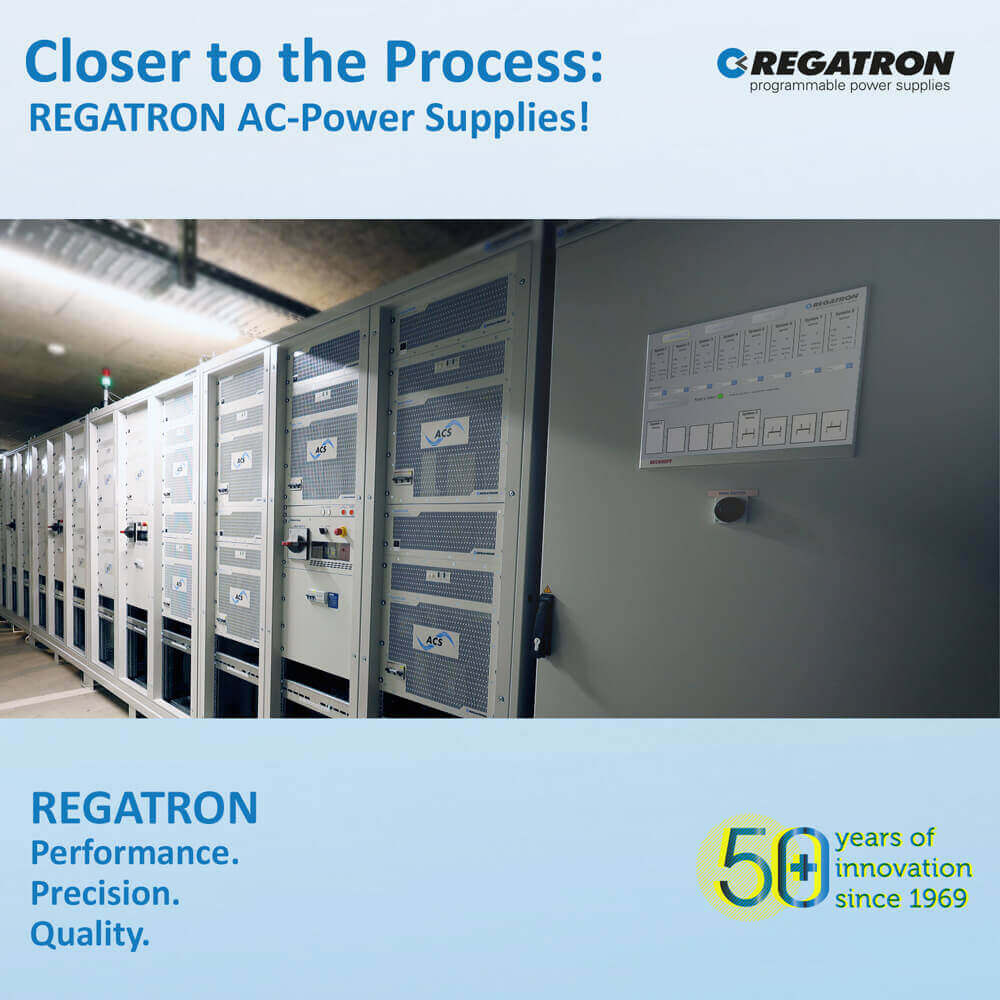 REGATRON 瑞士瑞佳通模块化交流电源