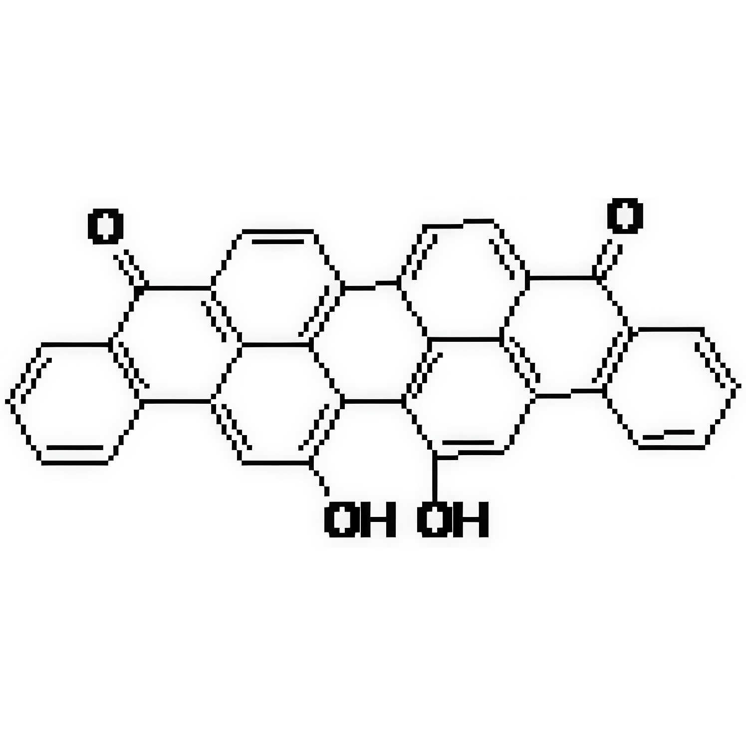 16,17-二羥基蒽酮紫