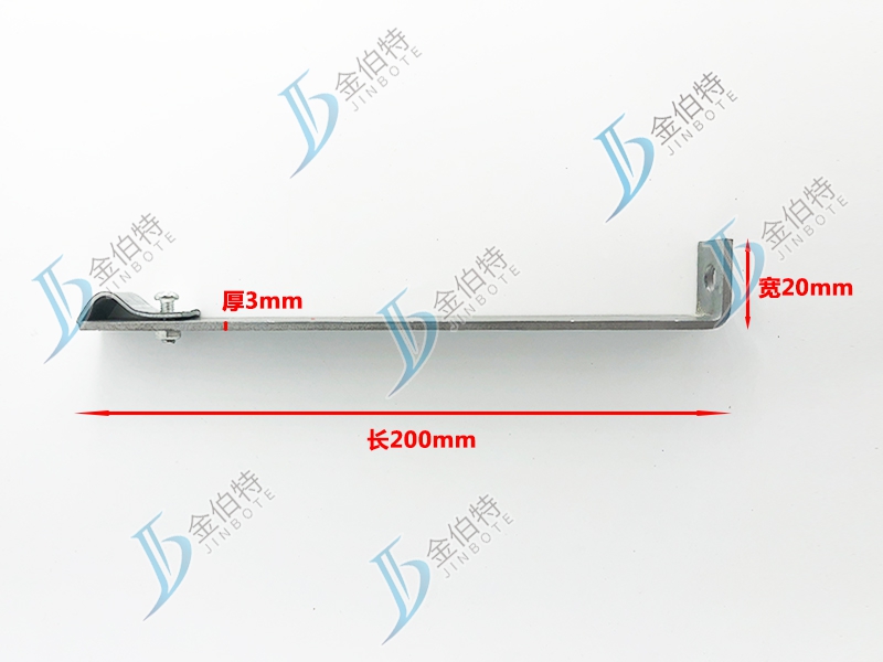 避雷支架-L型-宽20mm厚3mm长200mm
